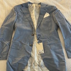 Tailored Light Blue Suit
